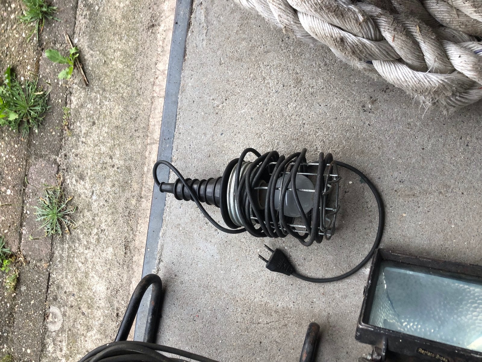 Looplamp & Halogeenlampen 500W/1000W met nieuwe buislampen, Ophalen of Verzenden, Gebruikt, 500 watt of meer, Lamp met armatuur