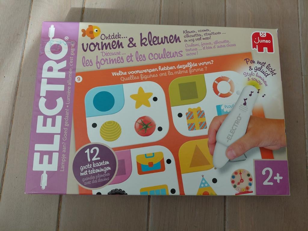 Jumbo Electro 2+ Vormen & Kleuren, Ophalen, Zo goed als nieuw, Elektronica, Met licht