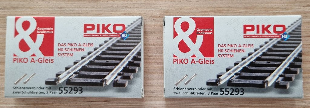 PIKO 55293 Railschoenen-conversie sets, Hobby en Vrije tijd, Gelijkstroom, Nieuw, Rails, Piko