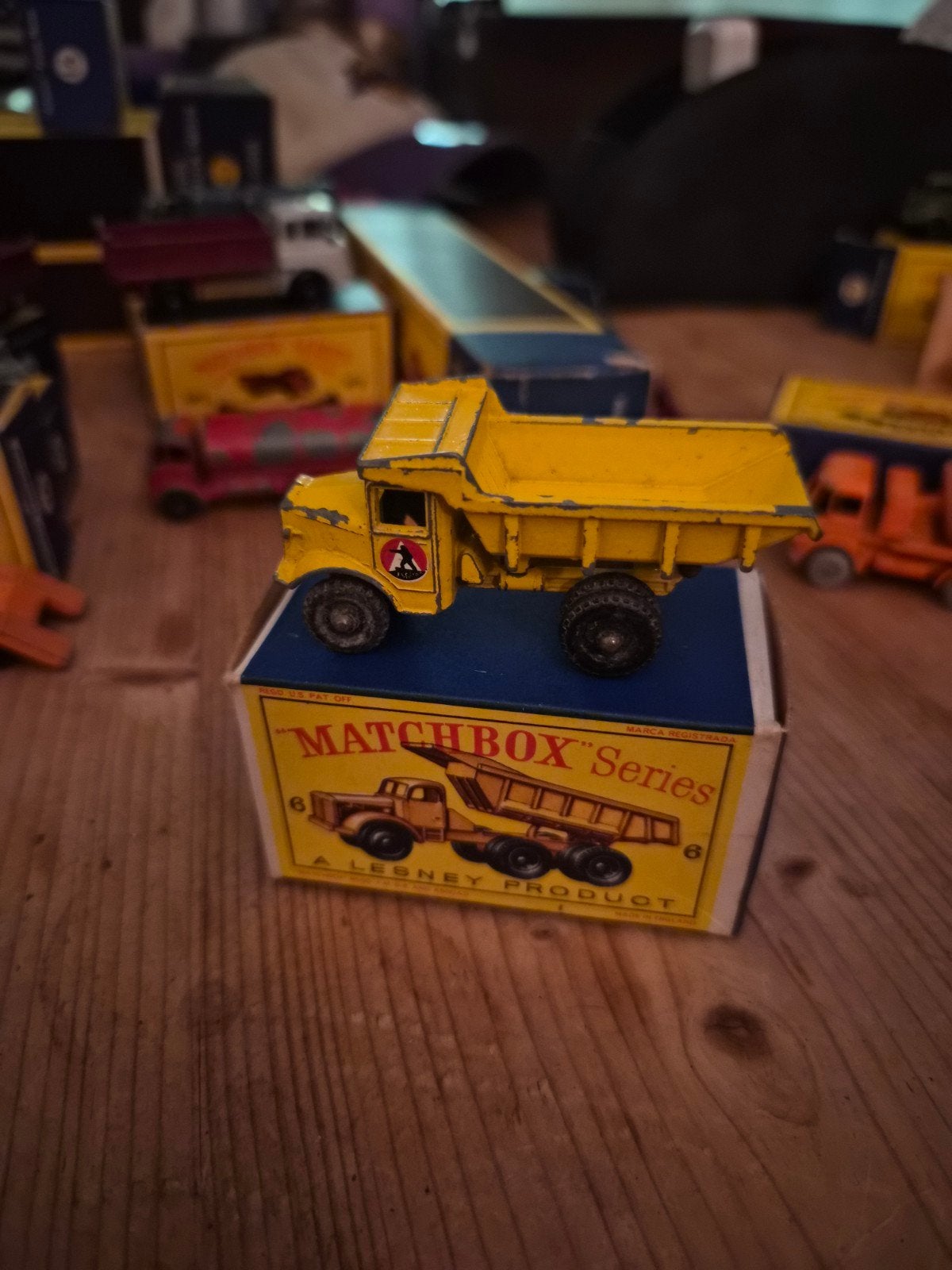 Matchbox series nr 6 Euclid quarry truck, Ophalen of Verzenden, Bus of Vrachtwagen, Matchbox