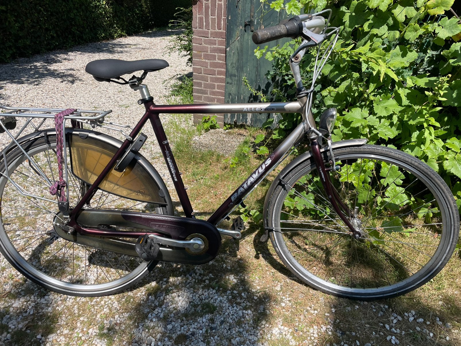 M00ie Batavus Allegro, 28 inch, 57 cm, 7 V, Ophalen, Gebruikt, Velgrem, Batavus