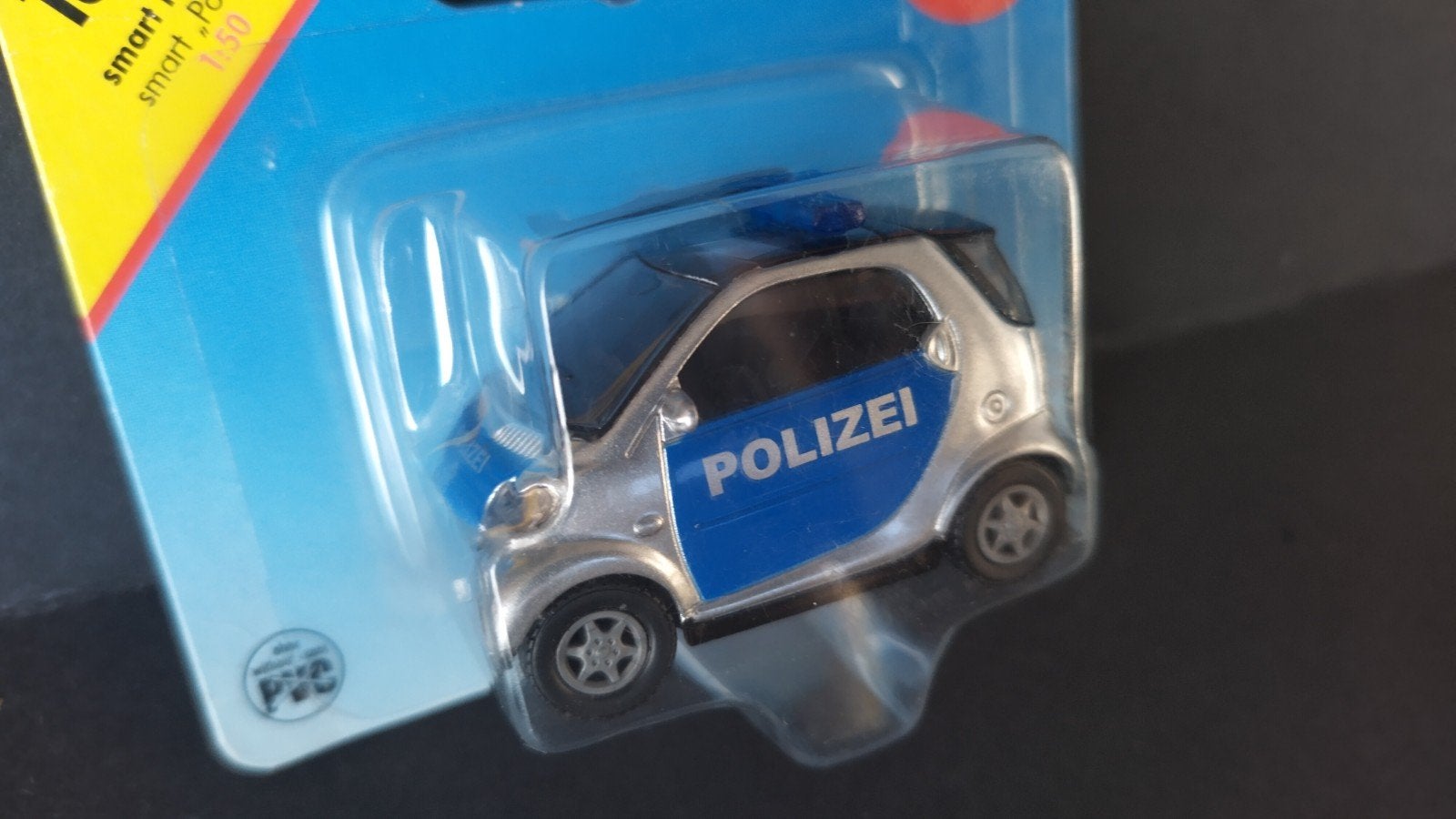 Smart City Coupe Polizei 1:55 Siku Pol, Hobby en Vrije tijd, Auto, Verzenden, Siku., Nieuw