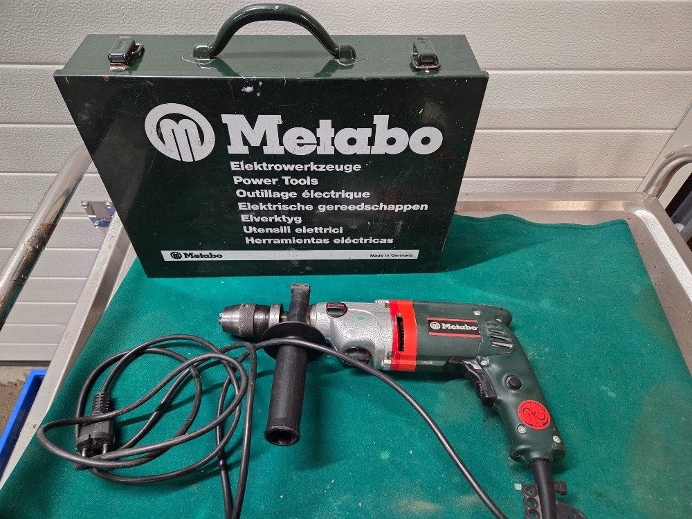 metabo klopboormachine met snelkop, Ophalen of Verzenden, 'T Olde Gre-j, Info@toldegrej.nl, Endepoelstraat 20f Didam