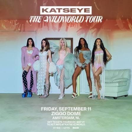 Katseye amsterdam 11-09 2x staanplaatsen, Tickets en Kaartjes, Twee personen, September