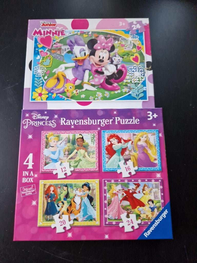 Puzzels disney, Ophalen, Minder dan 500 stukjes, Zo goed als nieuw, Legpuzzel