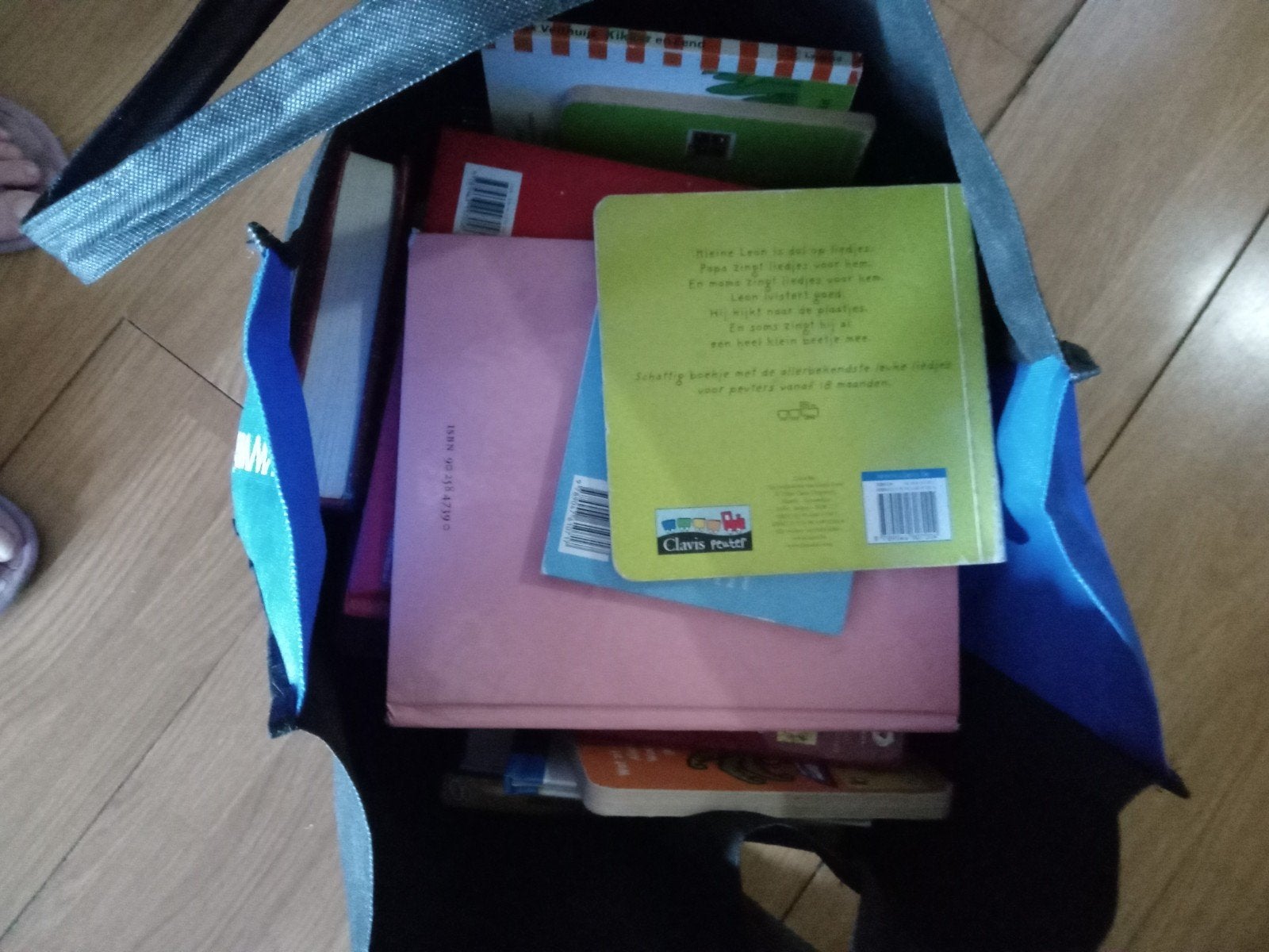 MOET WEG TAS MET DIVERSE KINDERBOEKEN, Ophalen, Gelezen, Fictie algemeen