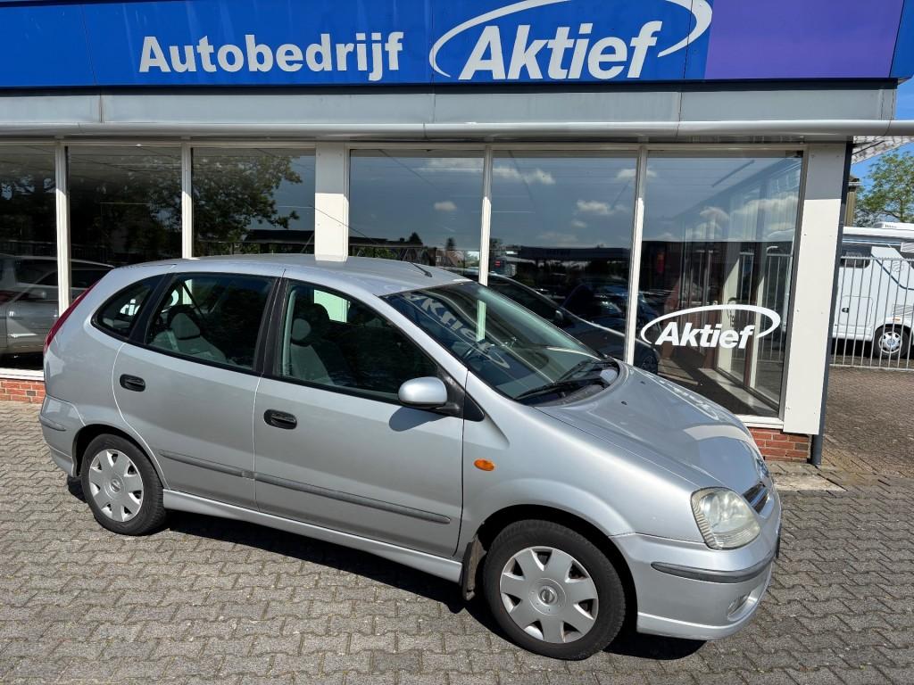 Nissan ALMERA TINO 1.8 ACENTA, Auto's, 4 cilinders, 116 pk, Origineel Nederlands, Bedrijf