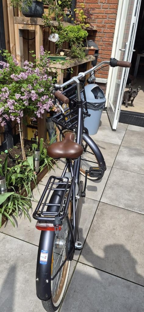 24 inch meisjes kinderfiets, Minder dan 47 cm, Ophalen of Verzenden, Gebruikt, Terugtraprem