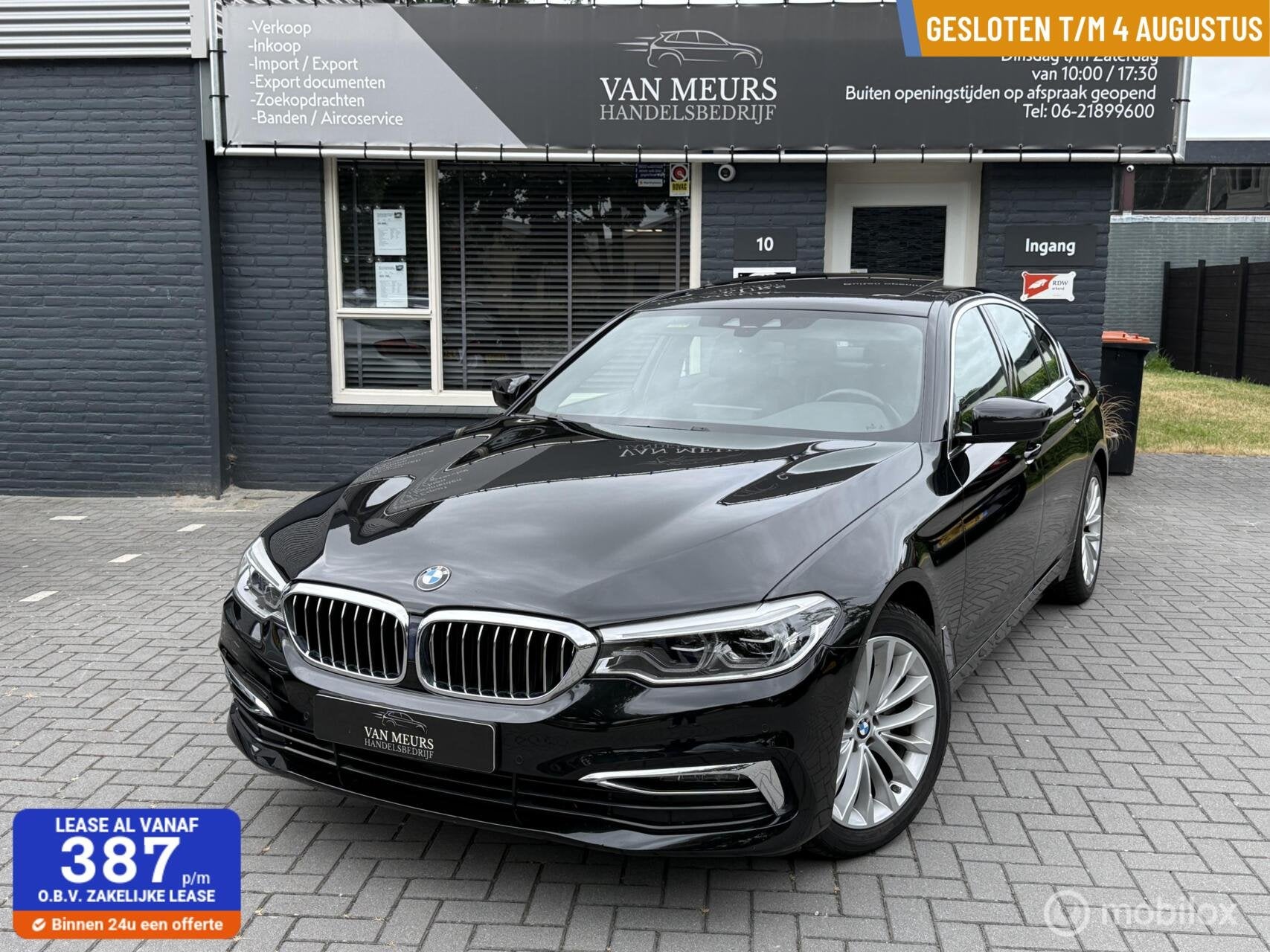 BMW 5-serie 520i Corporate Lease High Executive Automaat, le, Auto's, Automaat, 1998 cc, Achterwielaandrijving, Gebruikt