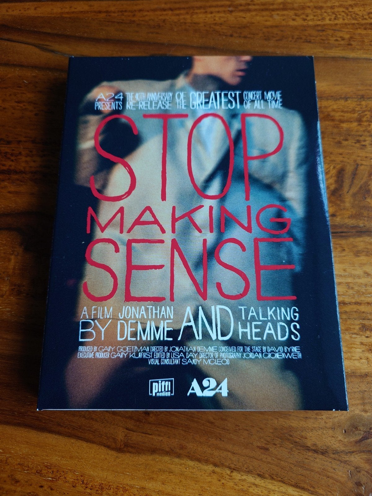 Stop Making Sense (Talking Heads) - Blu-ray & DVD, Engels, Alle leeftijden, Ophalen of Verzenden, Zo goed als nieuw
