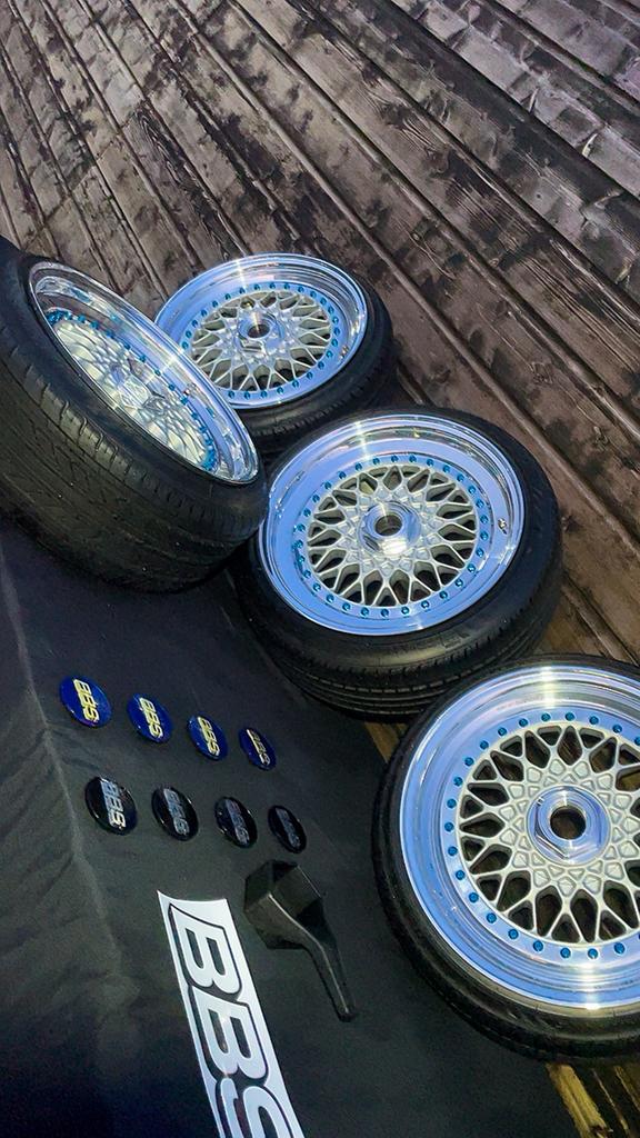 Bbs rs 4x100 16inch 3000 vaste prijs, 16 inch, Nieuw, Ophalen of Verzenden, Band(en)