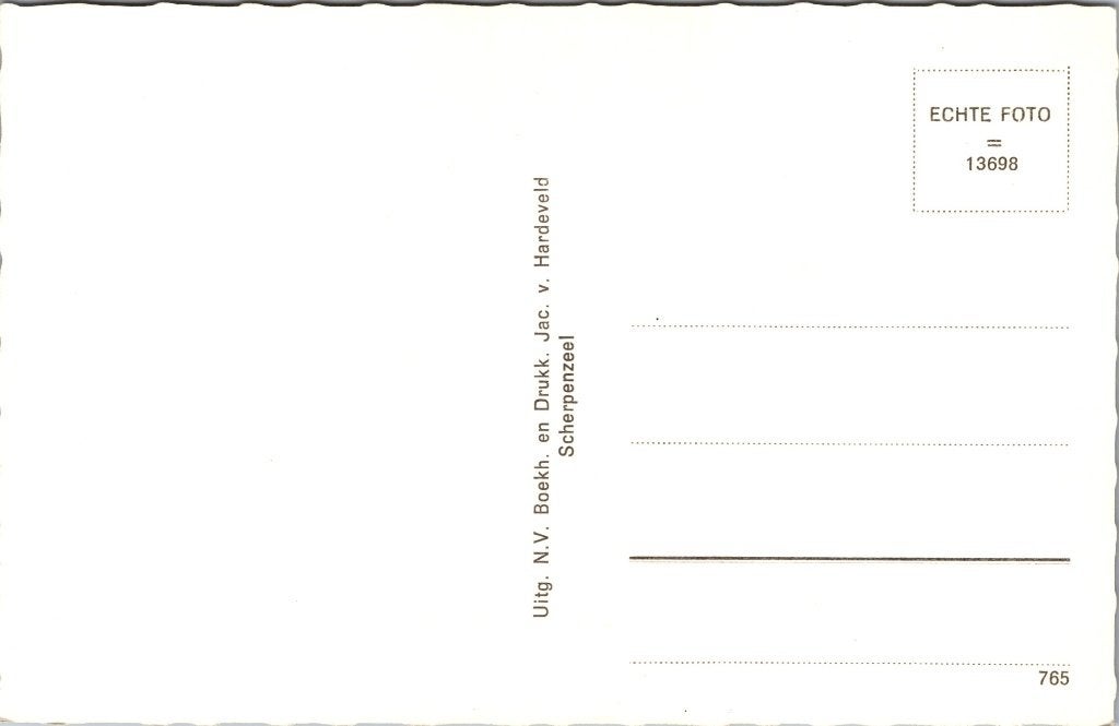 Scherpenzeel - 12 oude ansichtkaarten II, Verzamelen, Verzenden, 1960 tot 1980, Gelopen, Gelderland