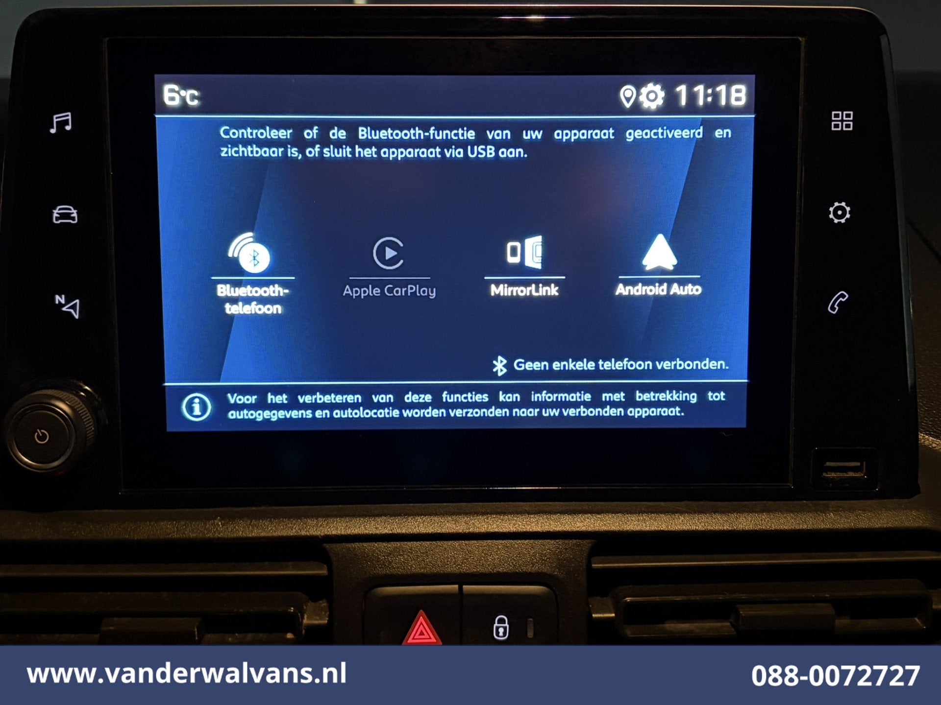 Peugeot Partner 1.5 BlueHDI 102pk L2H1 Euro6 Airco | 3-Zits, Auto's, Voorwielaandrijving, Dealer onderhouden, Stof, Gebruikt