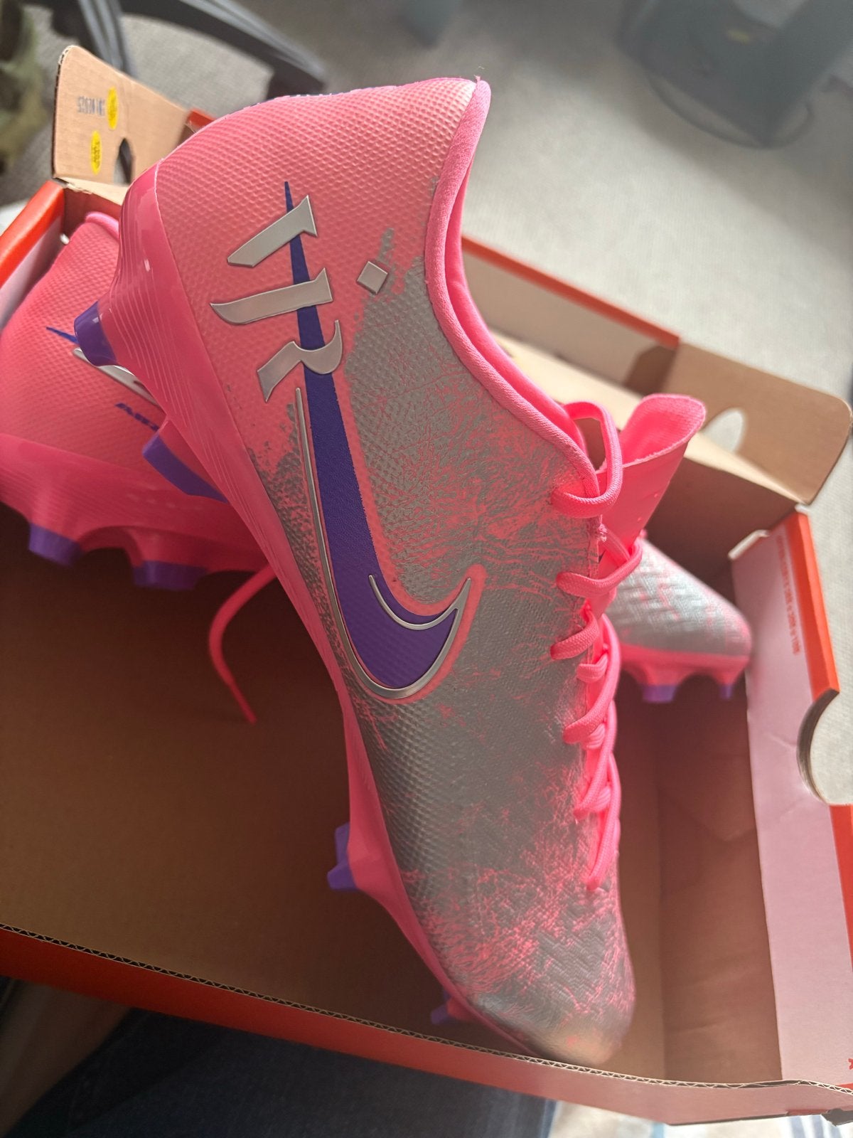 Nike Vini Jr academy voetbalschoenen, Sport en Fitness, Ophalen, Gebruikt, Schoenen