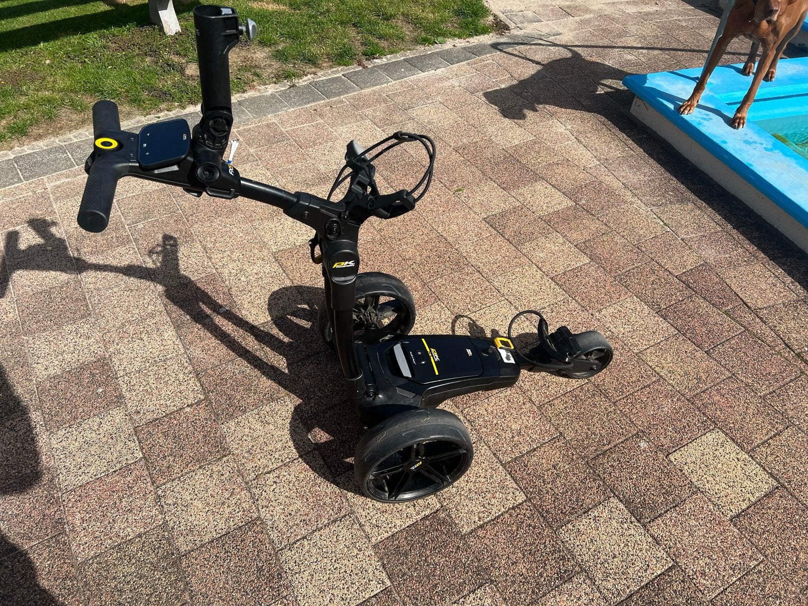 PowaKaddy FX5 Golfkar - Zo goed als nieuw, Sport en Fitness, Ophalen, Zo goed als nieuw, Golfkar, Overige merken