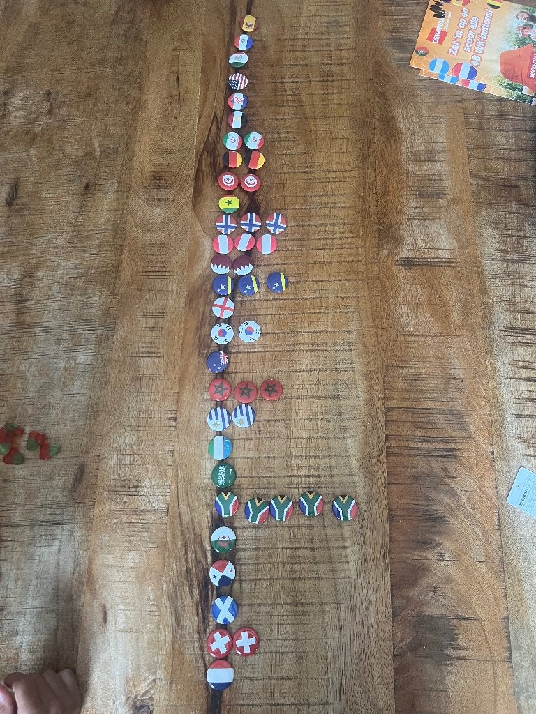 WK buttons dekamarkt (ruilen), Verzamelen, Supermarktacties, Dekamarkt, Ophalen