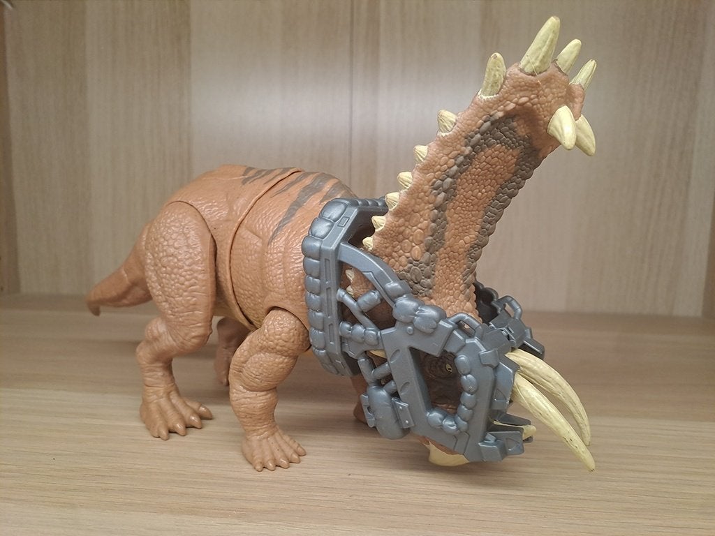 Jurassic World Dino Escape Pentaceratops, Ophalen of Verzenden, Gebruikt