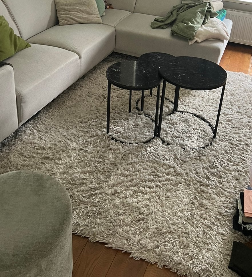 Kleed, Ophalen, 200 cm of meer, Zo goed als nieuw, Beige