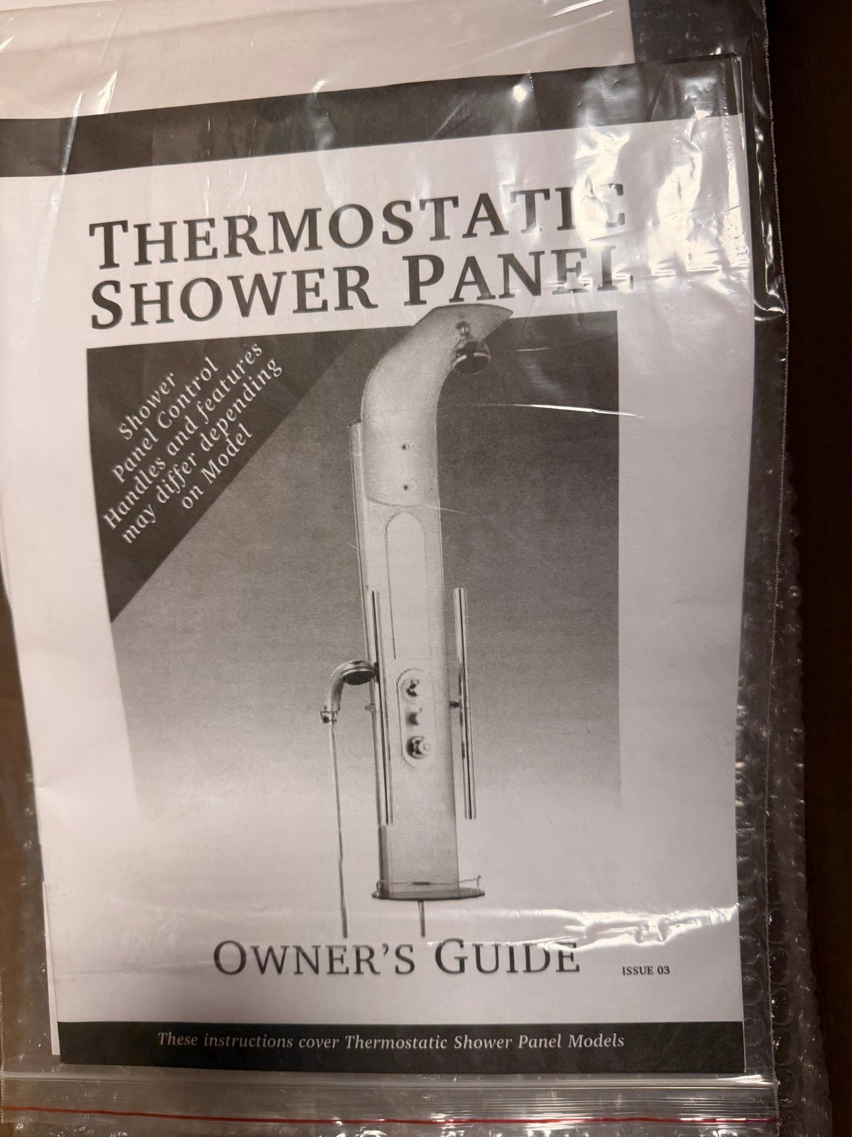 Thermostatisch Douchepaneel - Nieuw in doos, Doe-het-zelf en Verbouw, Sanitair, Ophalen, Nieuw, Douche