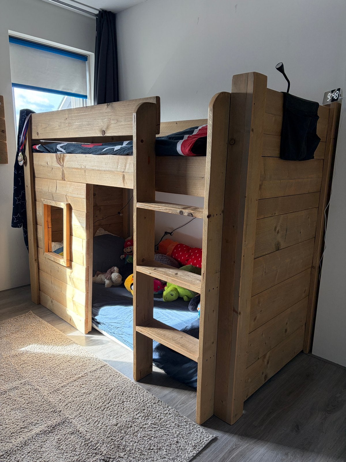 Leuke hoogslaper, Ophalen, Gebruikt, Eenpersoons, 90 cm