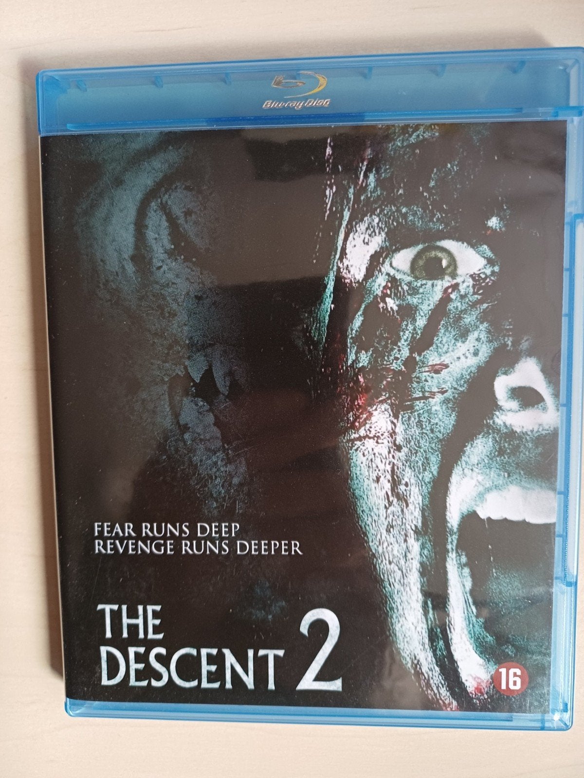 The Descent 2 Blu-ray - Horrorfilm, Ophalen of Verzenden, Zo goed als nieuw, Horror