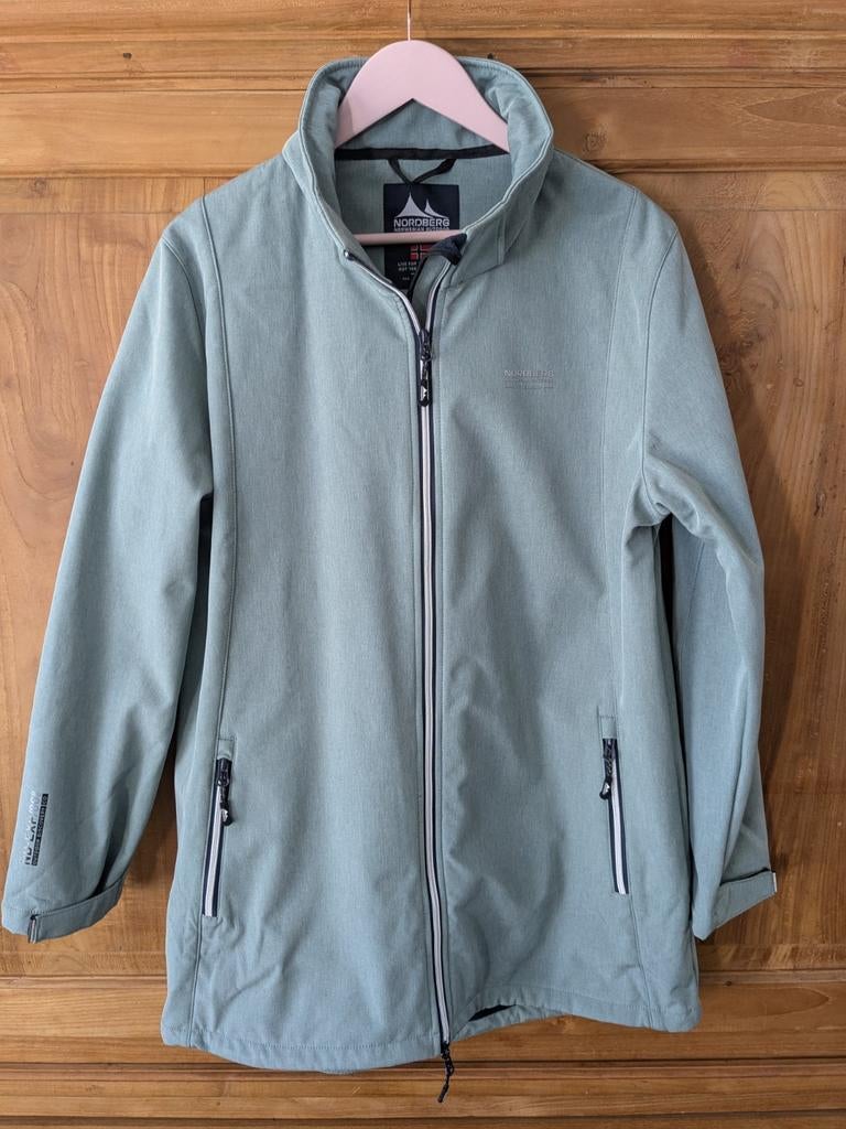 Zgan Zomer softshell van Nordberg, Ophalen of Verzenden, Zo goed als nieuw, Maat 42/44 (L), Groen