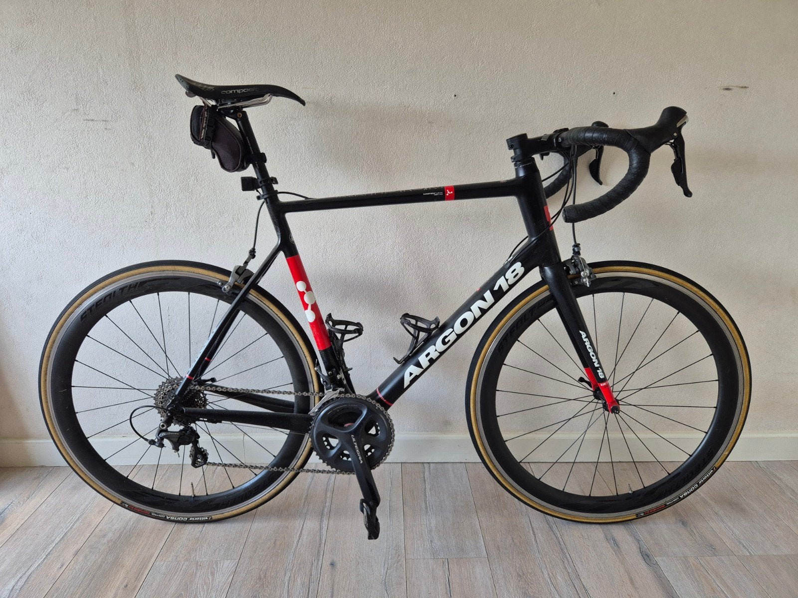Argon 18 Krypton racefiets, 28 inch, Gebruikt, Carbon, Velgrem