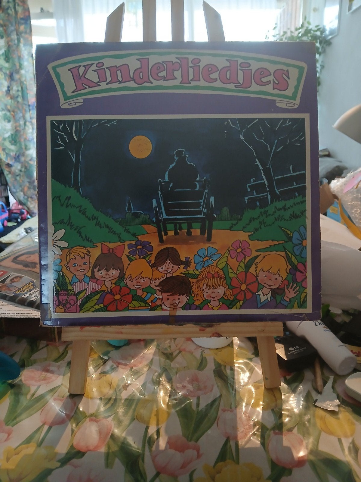 Kinderliedjes LP - Klassieke Nederlandse kinderliedjes, Ophalen of Verzenden, Gebruikt, Muziek, Tot 2 jaar