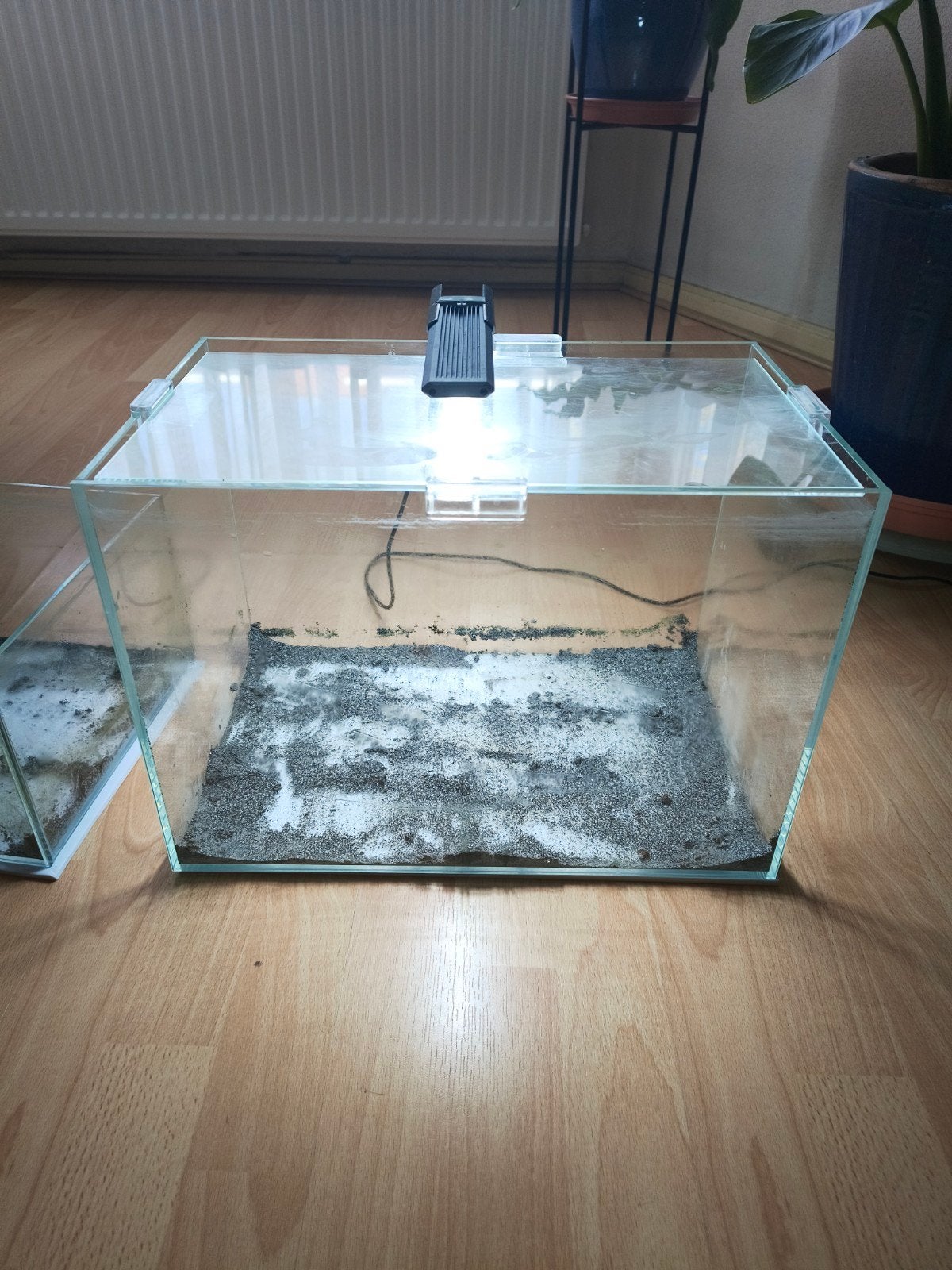 ultra optic white aquarium Blau 28 L, Dieren en Toebehoren, Ophalen, Zo goed als nieuw, Leeg aquarium