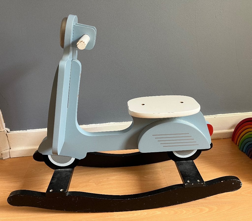 Hobbel scooter van hout, Kinderen en Baby's, Ophalen, Gebruikt