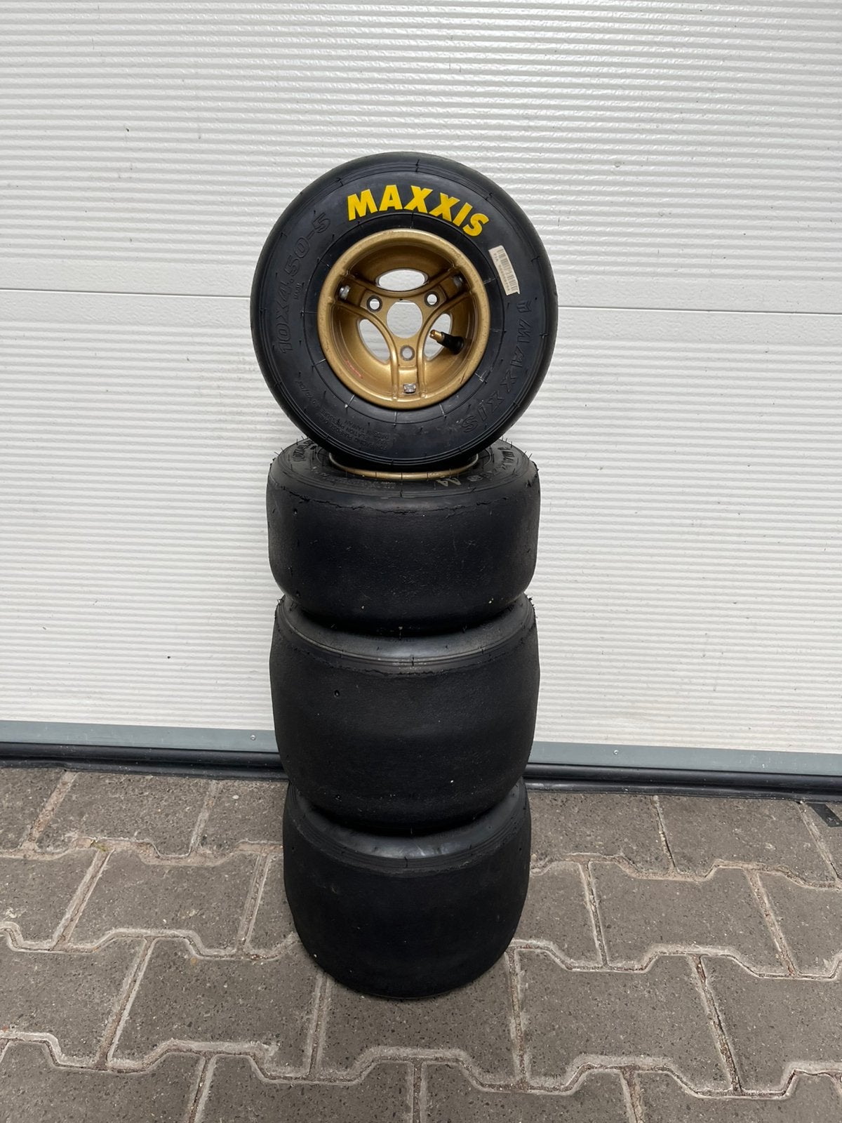 OTK MXJ velgenset 210-130 met of zonder banden, Sport en Fitness, Karting, Ophalen of Verzenden, Gebruikt, Onderdelen Kart