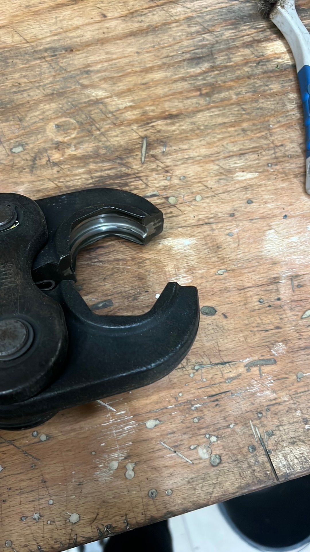 Persbek viega 42 mm, Ophalen of Verzenden, Zo goed als nieuw