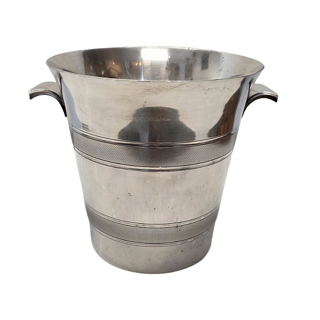 Franse Art Deco Orève champagnekoeler verzilverd, Antiek en Kunst, Ophalen of Verzenden