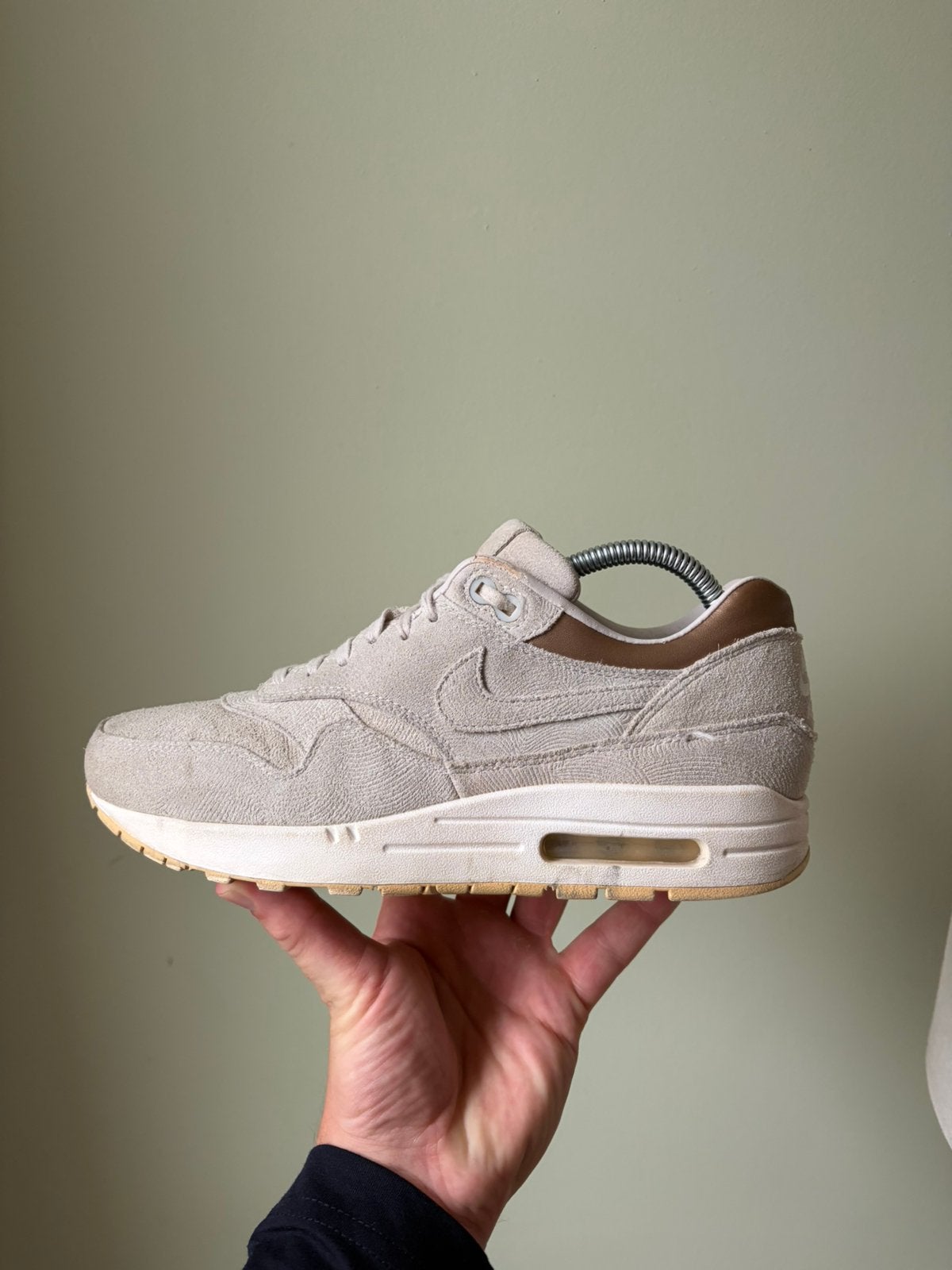 Nike Air Max 1 Gamma Grey / 40,5, Overige kleuren, Ophalen of Verzenden, Sneakers of Gympen, Zo goed als nieuw