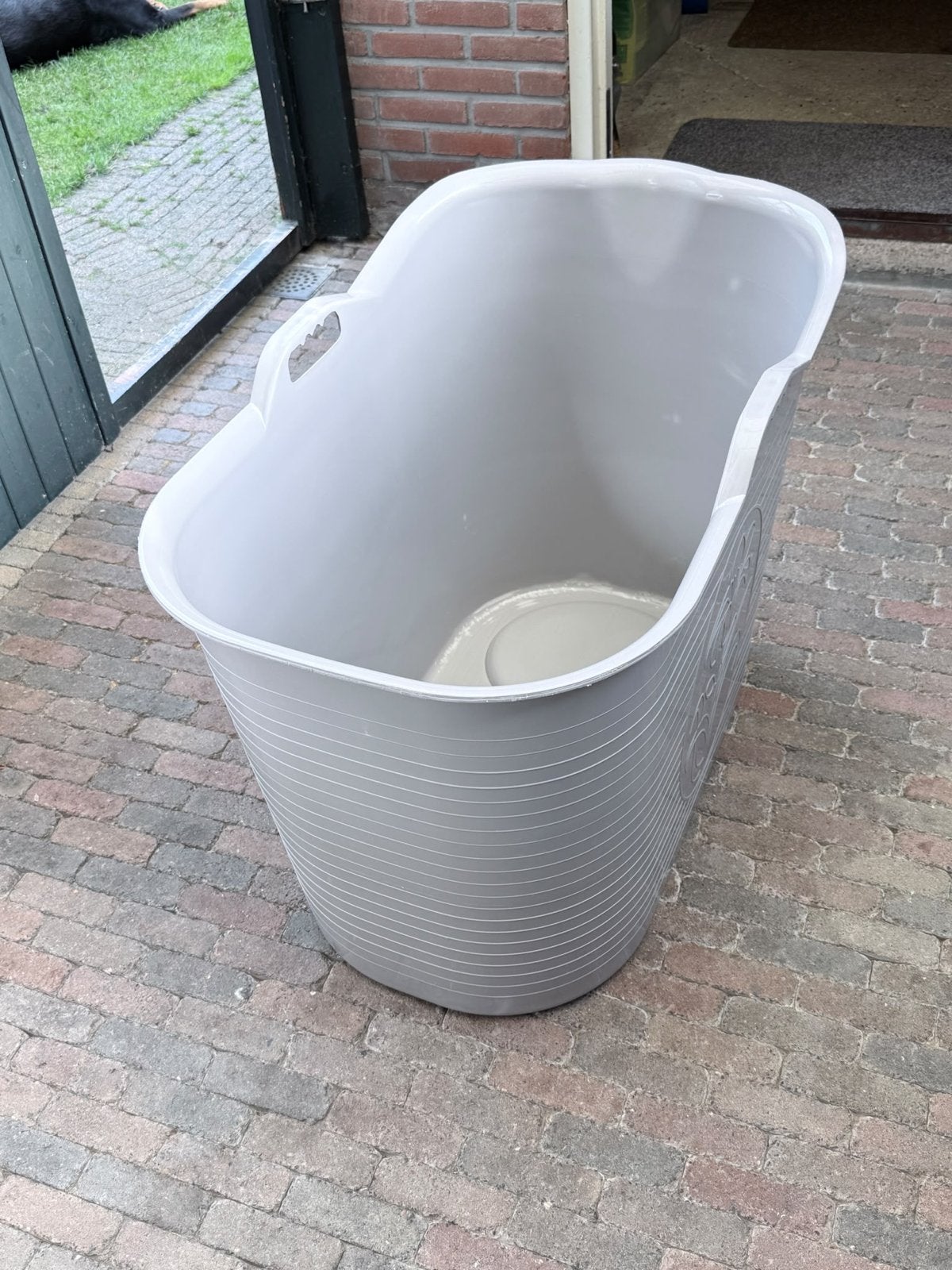 Bath bucket ,mobiele ligbad, ijsbad, Huis en Inrichting, Ophalen, Gebruikt, Met bad
