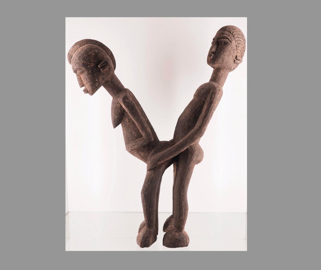 69cm groot en specifiek LOBI Bateba Betise fig. (251009-05), Antiek en Kunst, Ophalen of Verzenden