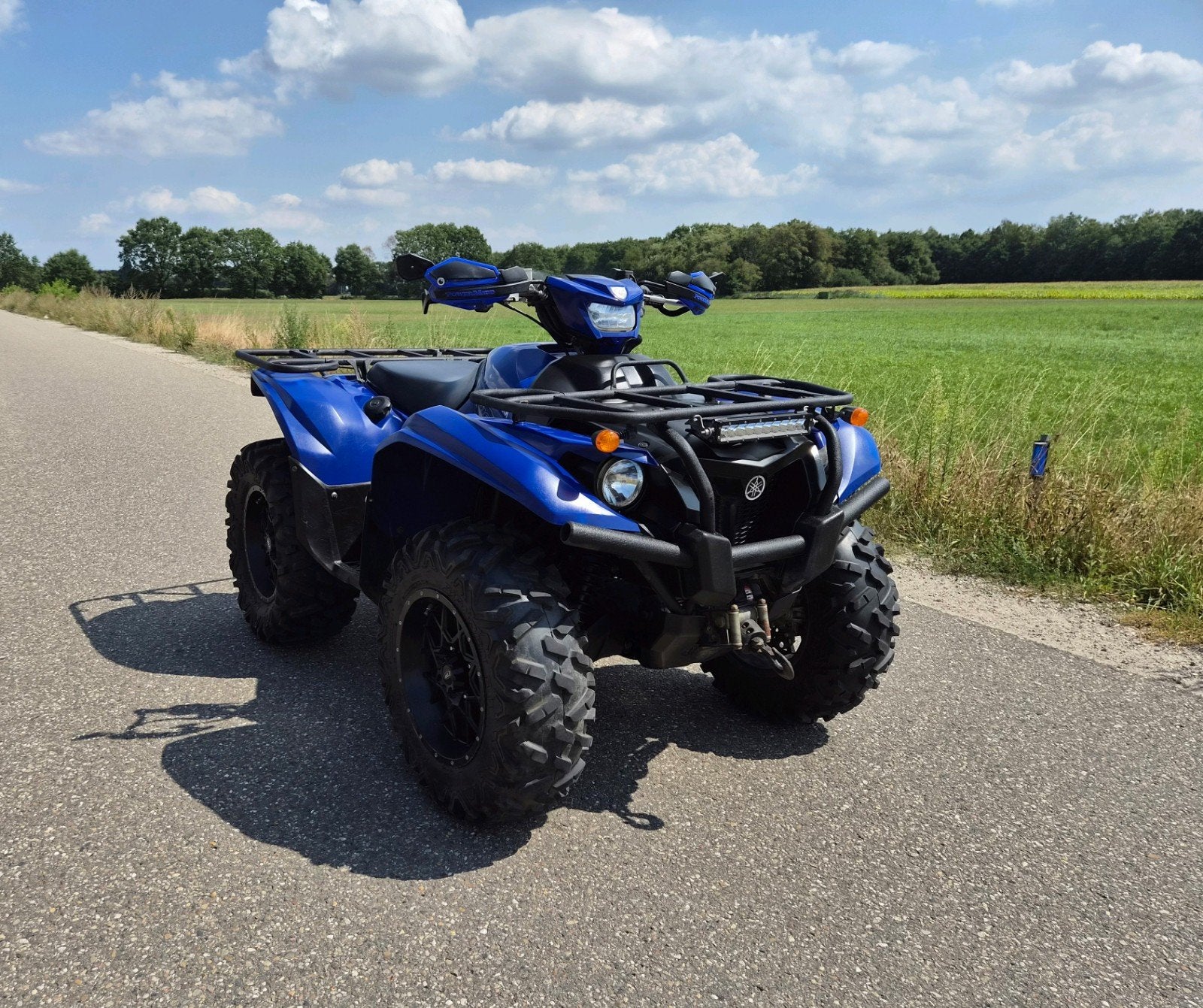Yamaha kodiak 700 4x4 met auto kenteken L7e..........Grizzly, Motoren, 1 cilinder, 700 cc