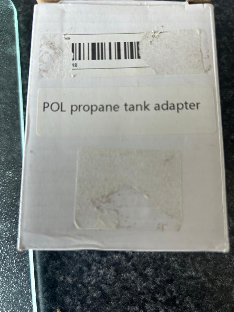 Nieuwe POL propaan tank adapter met gasmeter, Ophalen of Verzenden, Nieuw