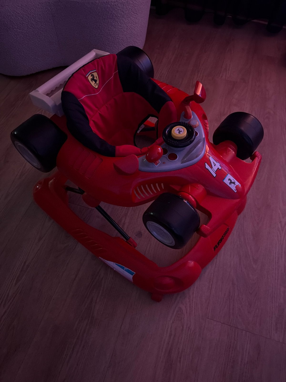 Ferrari Loopstoel - Zo goed als nieuw, Ophalen of Verzenden, Zo goed als nieuw, Overige typen, Met wieltjes