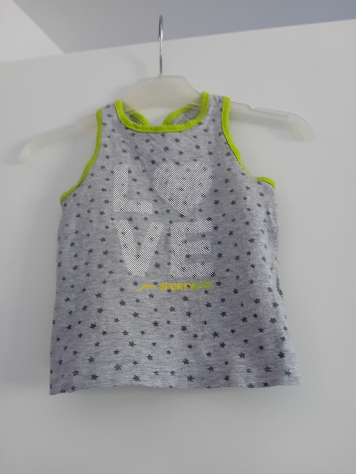 Mouwloze top Wibra maat 74, Kinderen en Baby's, Gebruikt, Meisje, Ophalen of Verzenden, Wibra