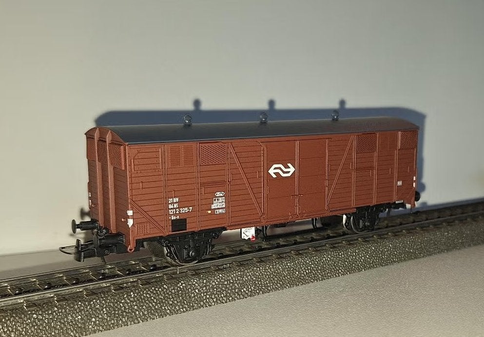 Artitec 20.164.02 - 4-deurs goederenwagen van de NS in ovp, Overige merken, Gelijkstroom, Ophalen of Verzenden, NS
