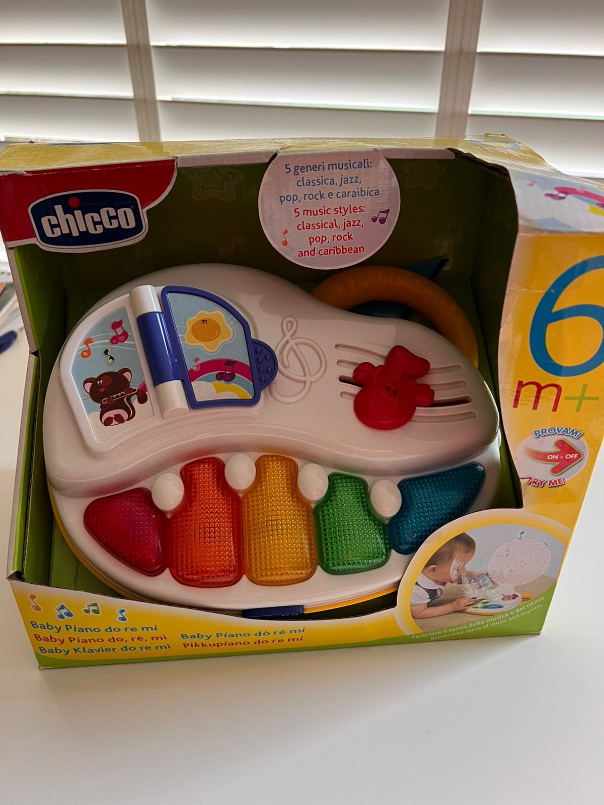 Kinder piano met licht en muziek, Ophalen of Verzenden, Zo goed als nieuw, Overige typen