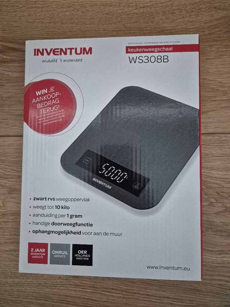 *NIEUW* Keukenweegschaal Inventum, Overige typen, Ophalen of Verzenden, Nieuw, Overige merken