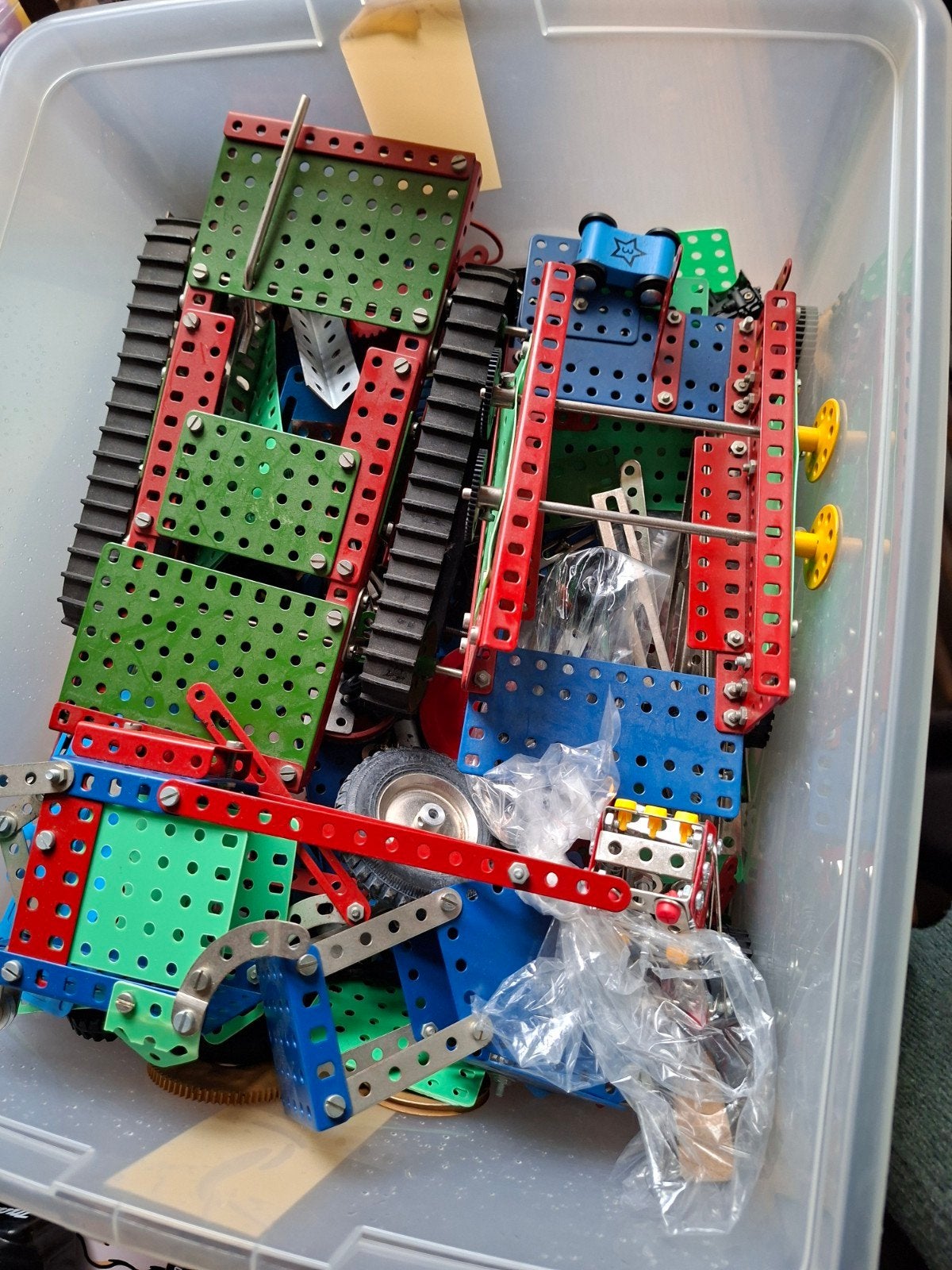 jaren 90 metalen constructie set van Bart Smit, Ophalen, Gebruikt, Bouwen