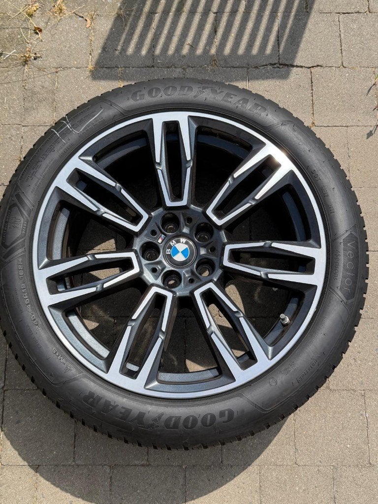 Originele BMW M Velgen 19" 4x incl. Goodyear 4Seasons banden, Auto-onderdelen, Banden en Velgen, Velg(en), All Season, Personenwagen