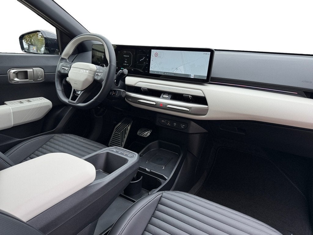 Kia EV4 GT-Line Business Edition 81.4 kWh I Leder I Carplay, Auto's, Kia, Gebruikt, Zwart, 204 pk, 1000 kg
