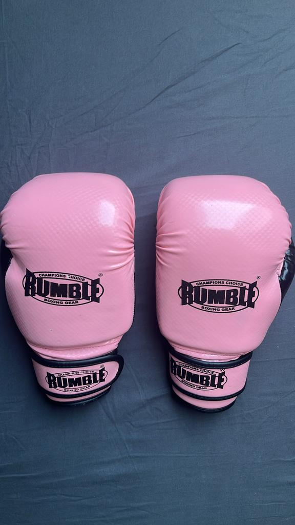 Roze Rumble Bokshandschoenen, Ophalen of Verzenden, Gebruikt, Bokshandschoenen