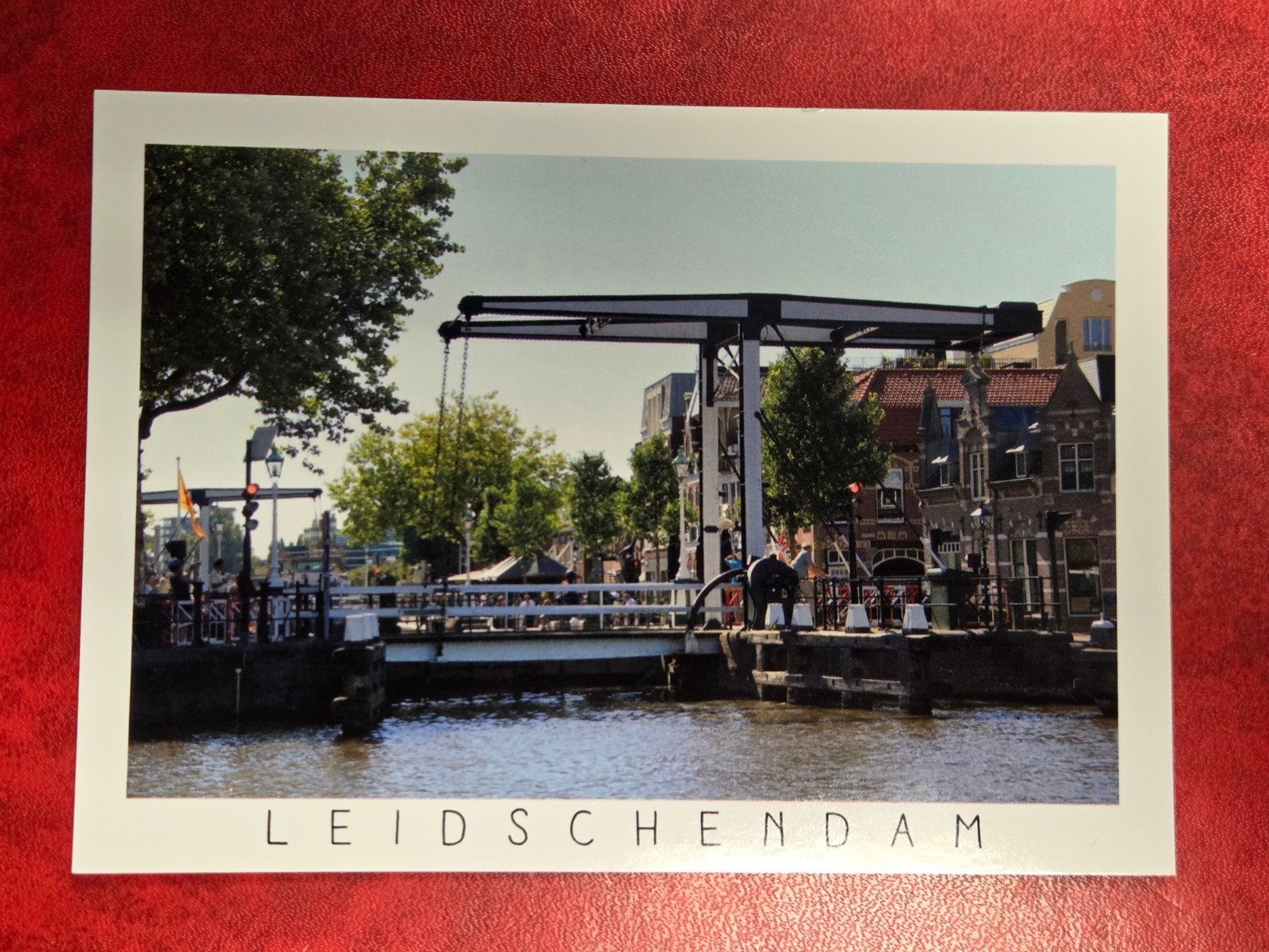 Leidschendam ophaalbrug bij de sluis, Ophalen of Verzenden, 1960 tot 1980