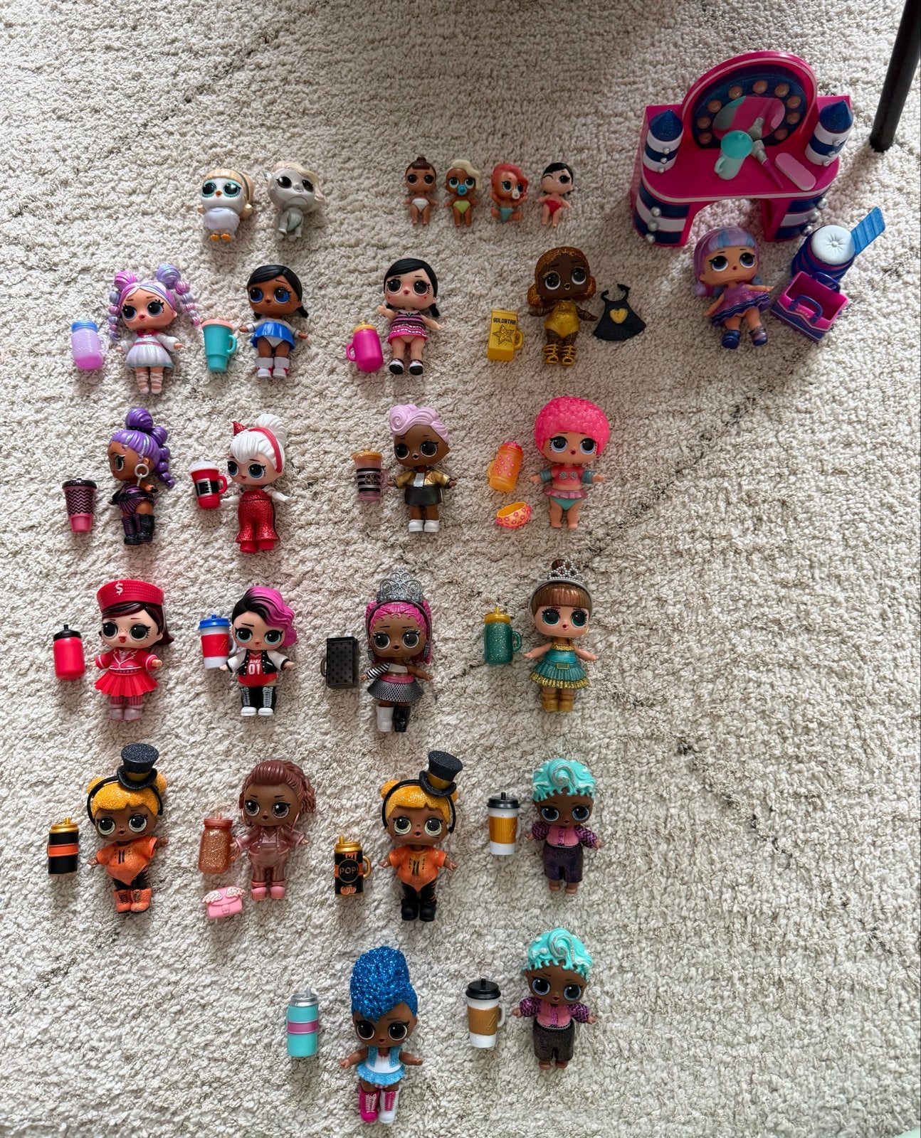 Grote collectie L.O.L. Surprise poppetjes en accessoires, Ophalen, Zo goed als nieuw, Overige typen