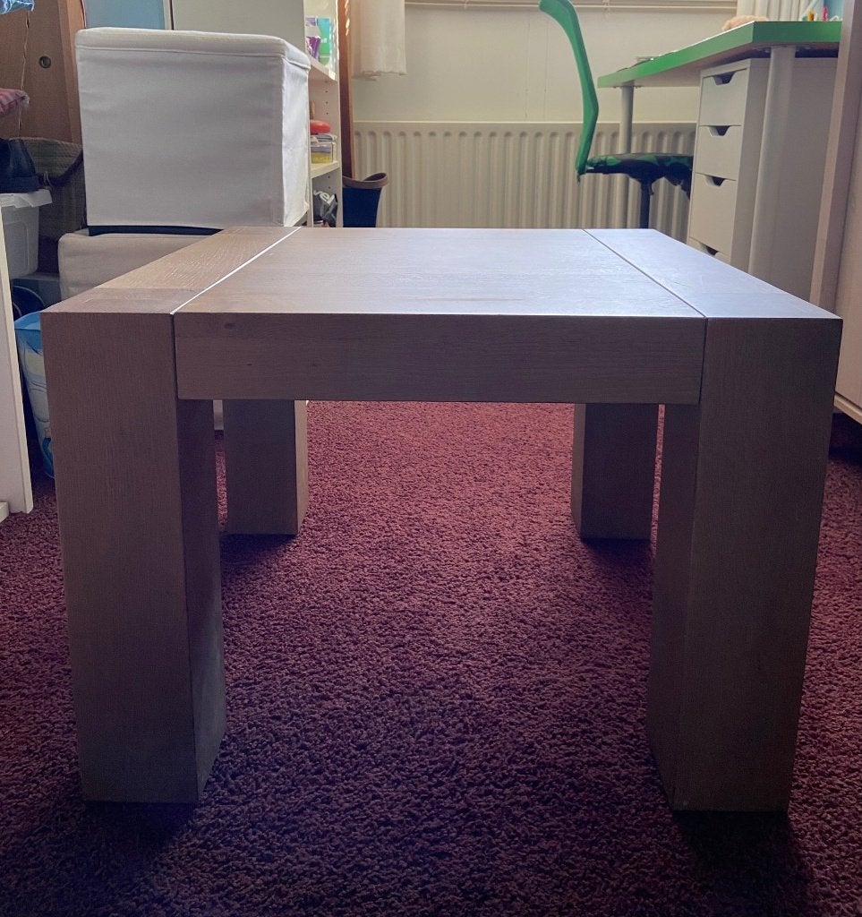 bijzettafeltjes, Strak, Gebruikt, Vierkant, 55 tot 75 cm